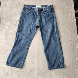 Rodd & Gunn Straight Fit Jeans Mens Size W40‎ L34 Blue Denim Rover